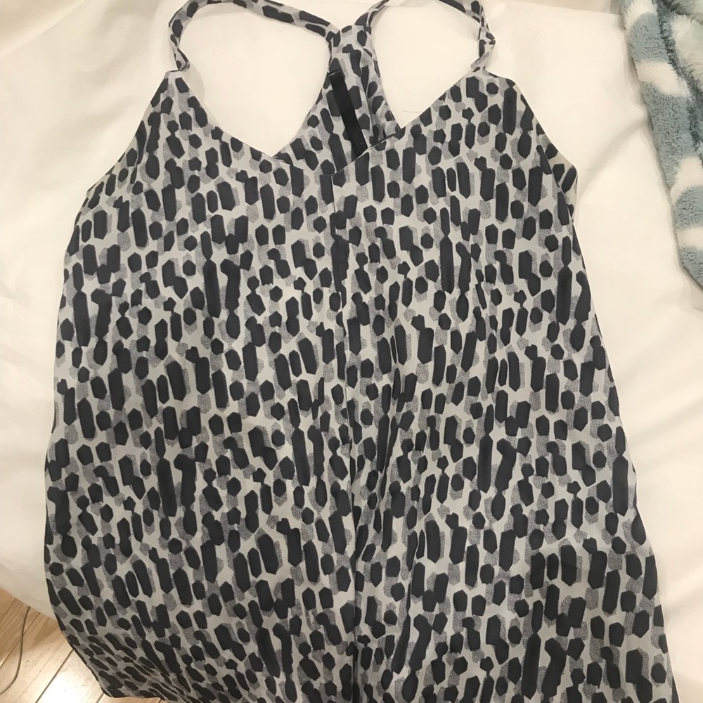 Audrey silk tank